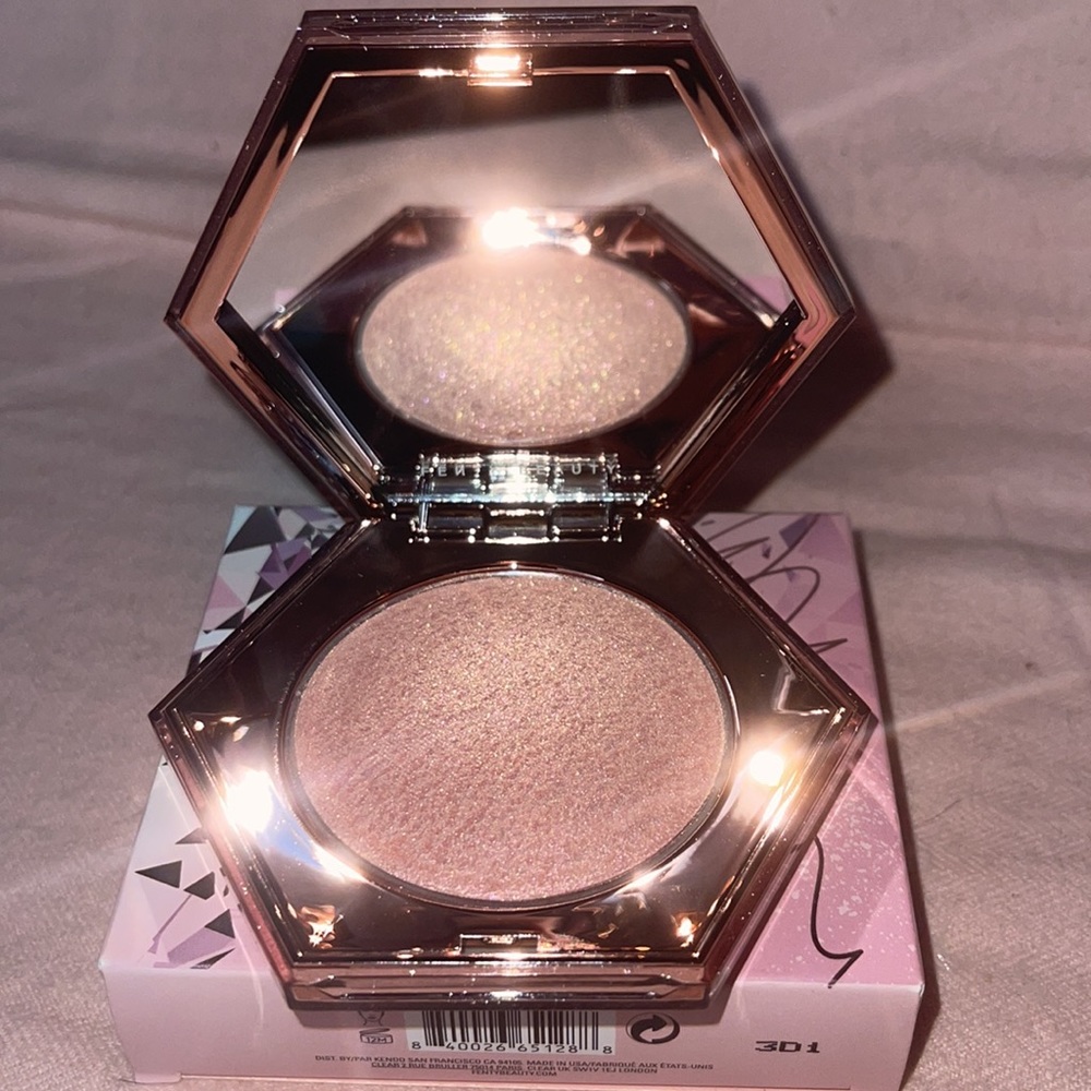 FENTY BEAUTY by Rihanna Diamond Bomb All-Over Diamond Veil-Color:  Rose Rave-New